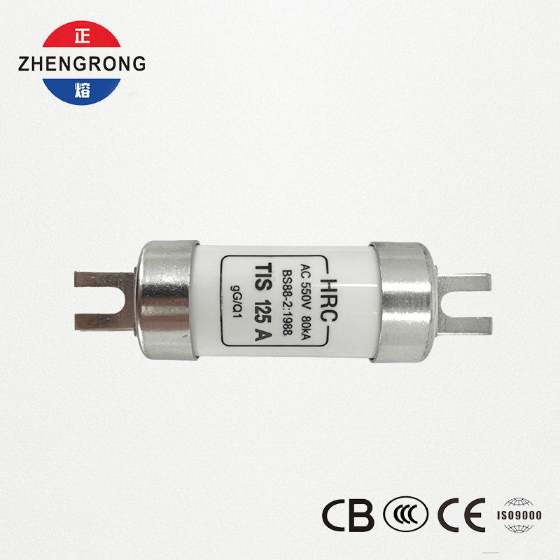 550V 125A noatüüp HRC kaitse | BS88-2:1986 | 80kA