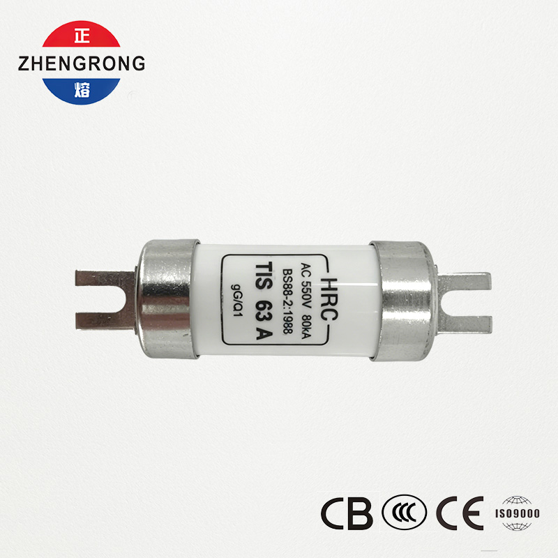 550V 63A nuga tüüpi HRC kaitse | BS88-2:1986 | 80kA
