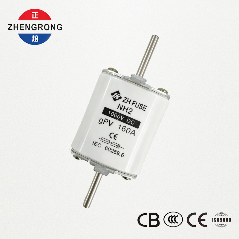 NH2 160A 1000 V DC gPV fotogalvaaniline kaitsme link – IEC 60269.6 sertifitseeritud