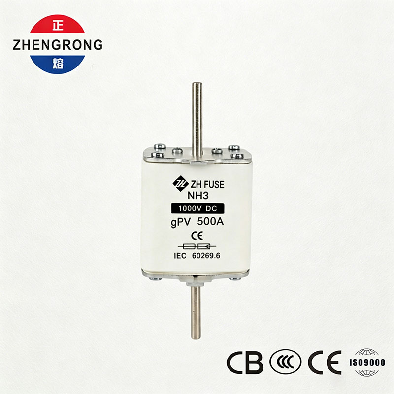 NH3 1000V DC 500A gPV kaitse päikeseenergia süsteemide jaoks