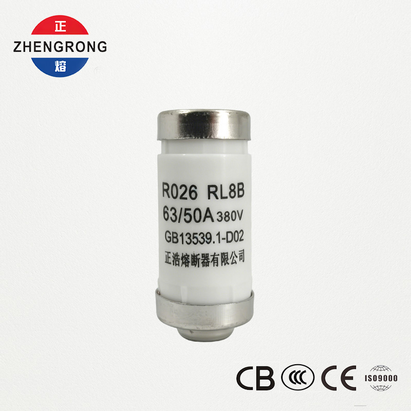 R026 RL8B 63A 380V D02 tööstusliku kaitsme link