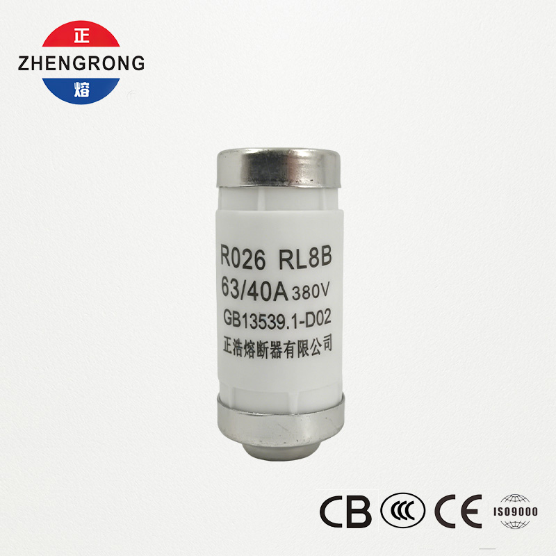 RL8B R026 40A 380V D02 silindriline kaitse