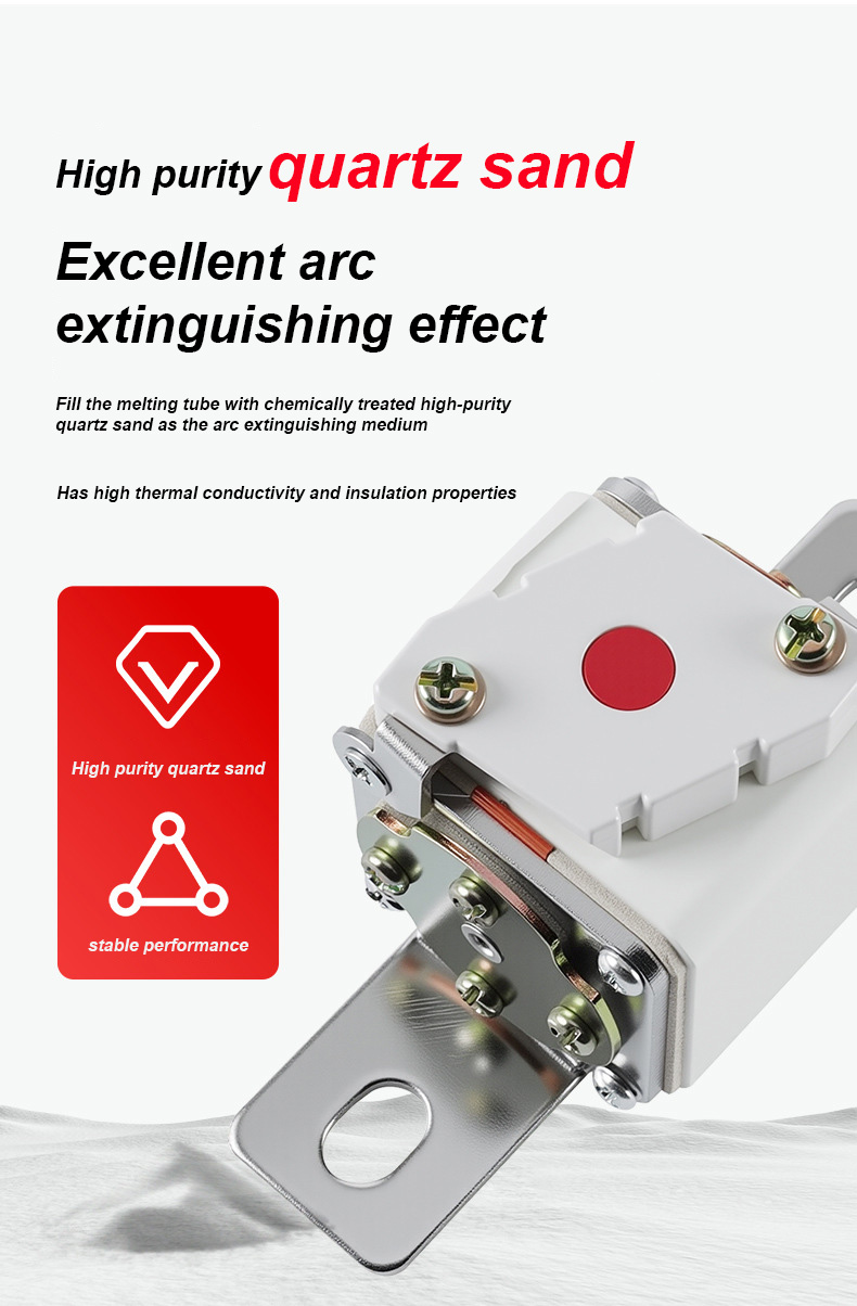 RSF-1K 500V-315A BC100KA kaitse Ühendused